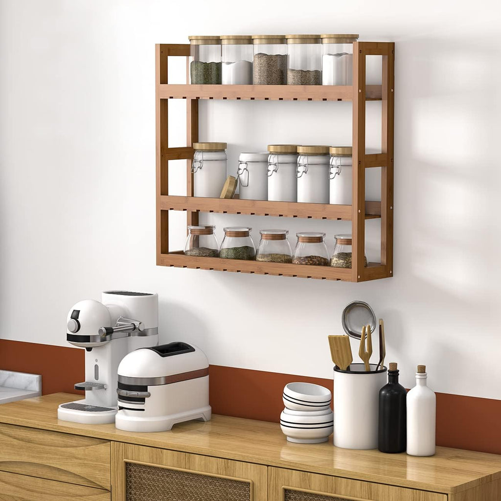 Bamboo Over Toilet Storage Shelf