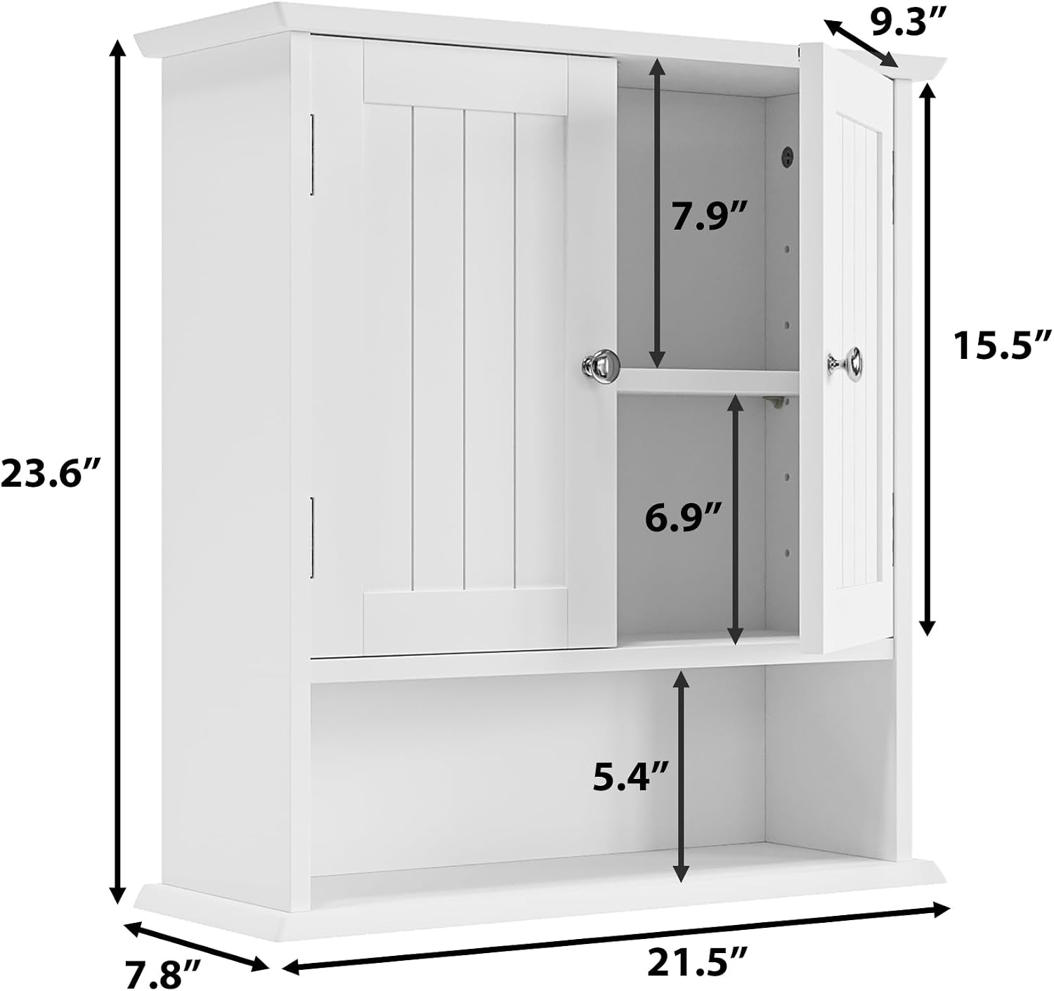 Wall Mount Bathroom Medicine Cabinet