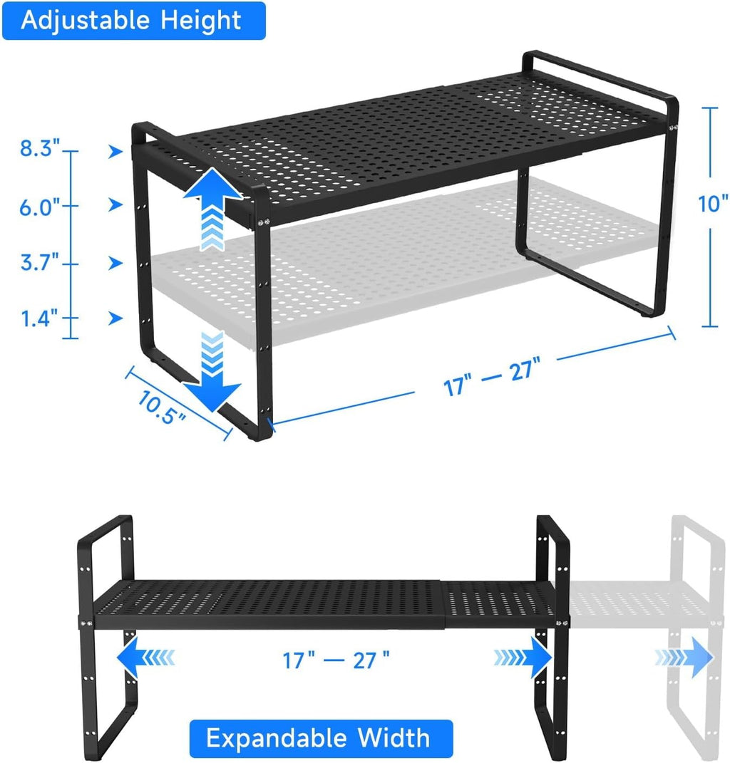 Expandable Countertop Spice Storage Rack