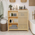 Bamboo Freestanding Bathroom Cabinet