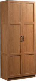 Sauder Pantry Storage Cabinet, Highland Oak