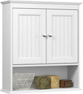 White Over Toilet Bathroom Wall Cabinet
