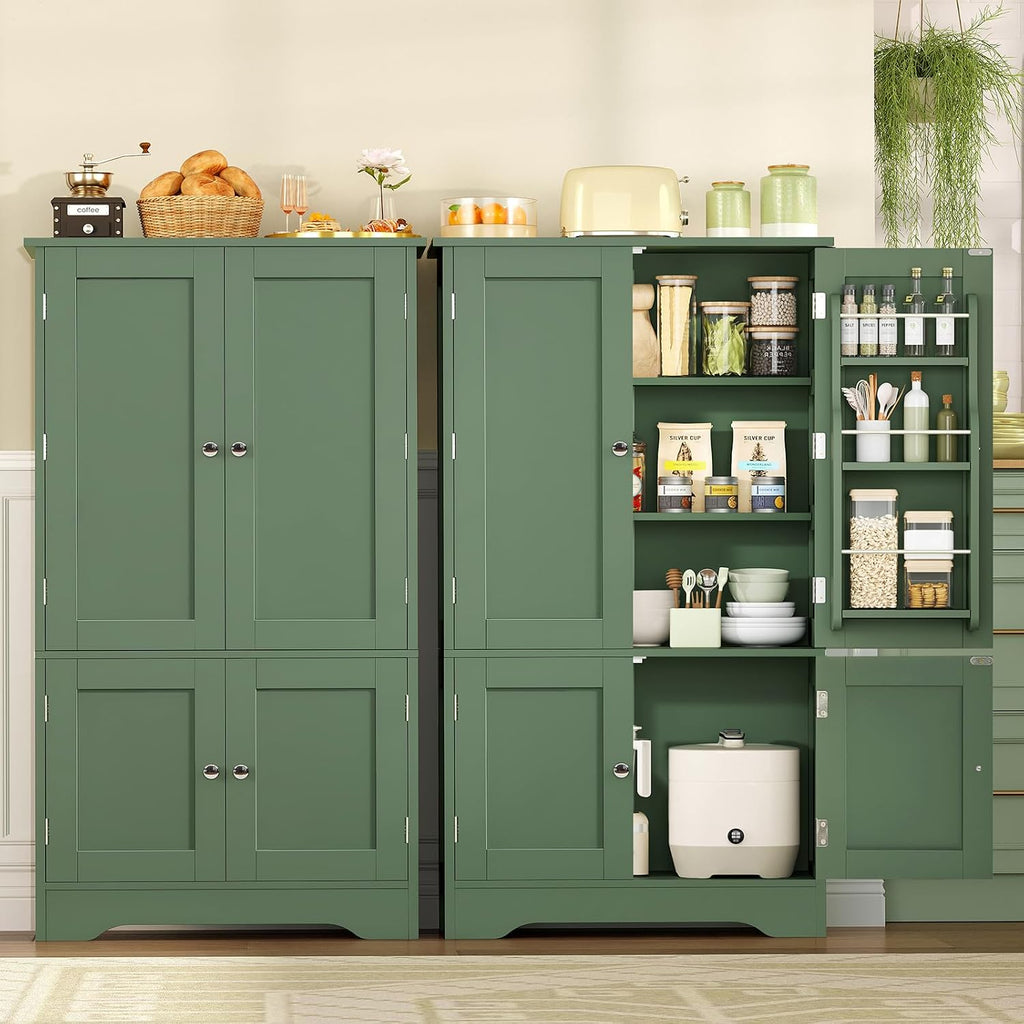4 Doors Freestanding Kitchen Storage Cabinet