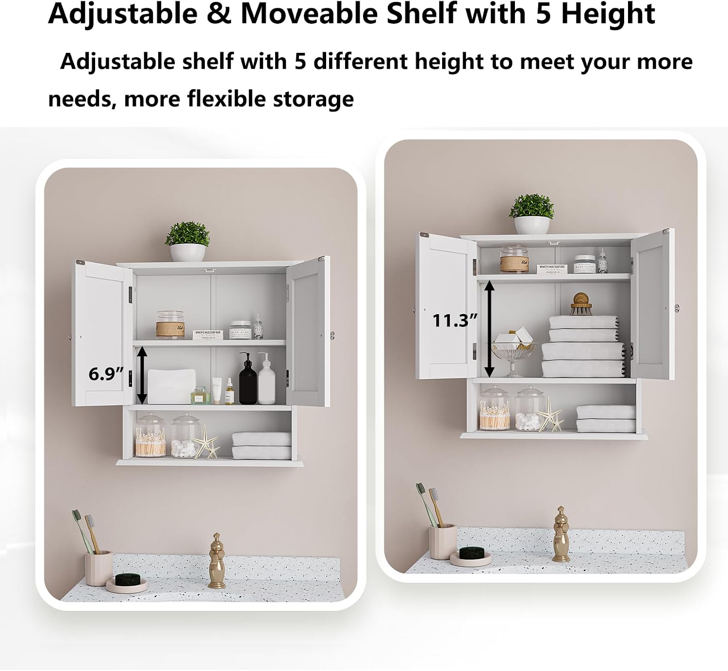Wall Mount Bathroom Medicine Cabinet