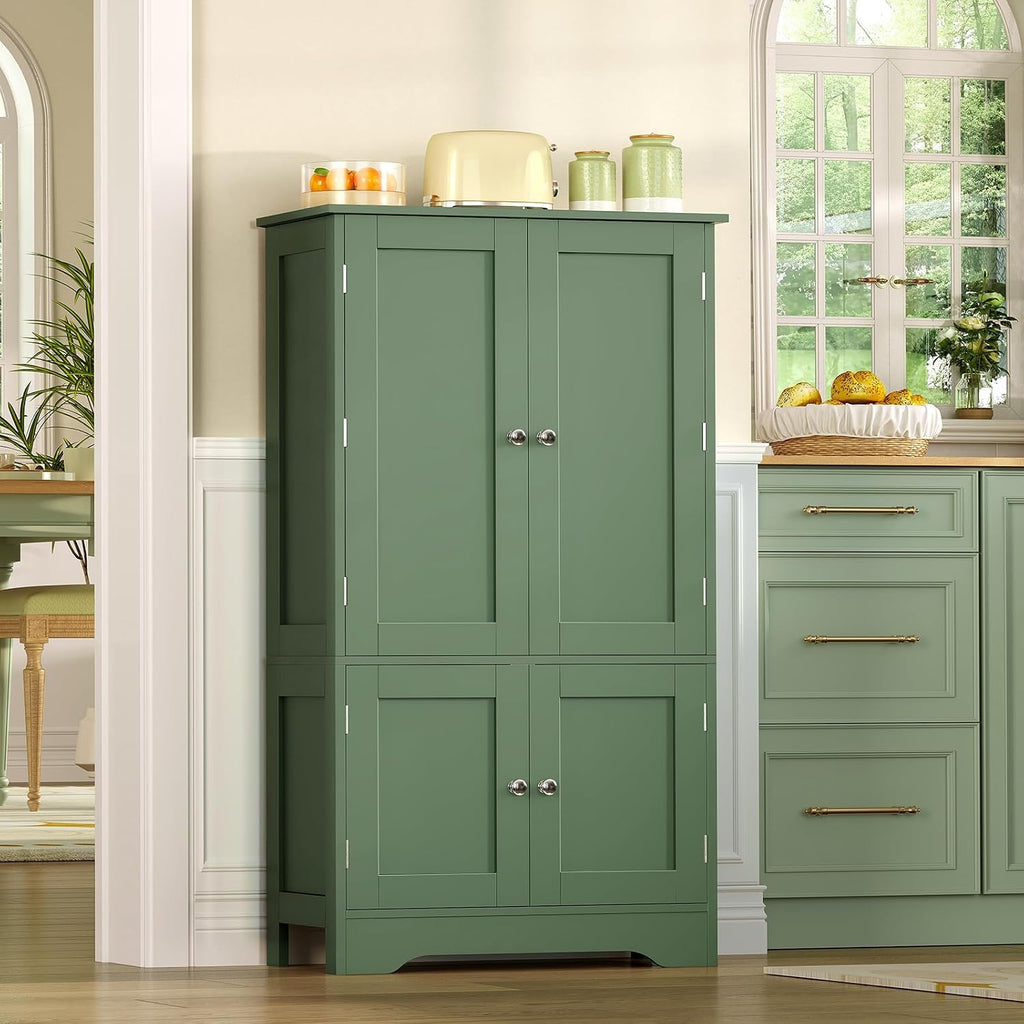 4 Doors Freestanding Kitchen Storage Cabinet