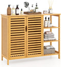 Bamboo Freestanding Bathroom Storage Cabinet