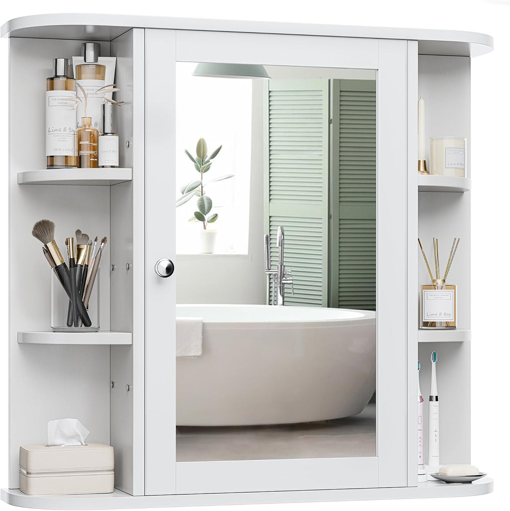 Wall Mounted Bathroom Mirror Cabinet