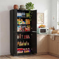 68" Freestanding Pantry Cabinet with 4 Doors