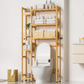 Bamboo Over Toilet Storage Rack