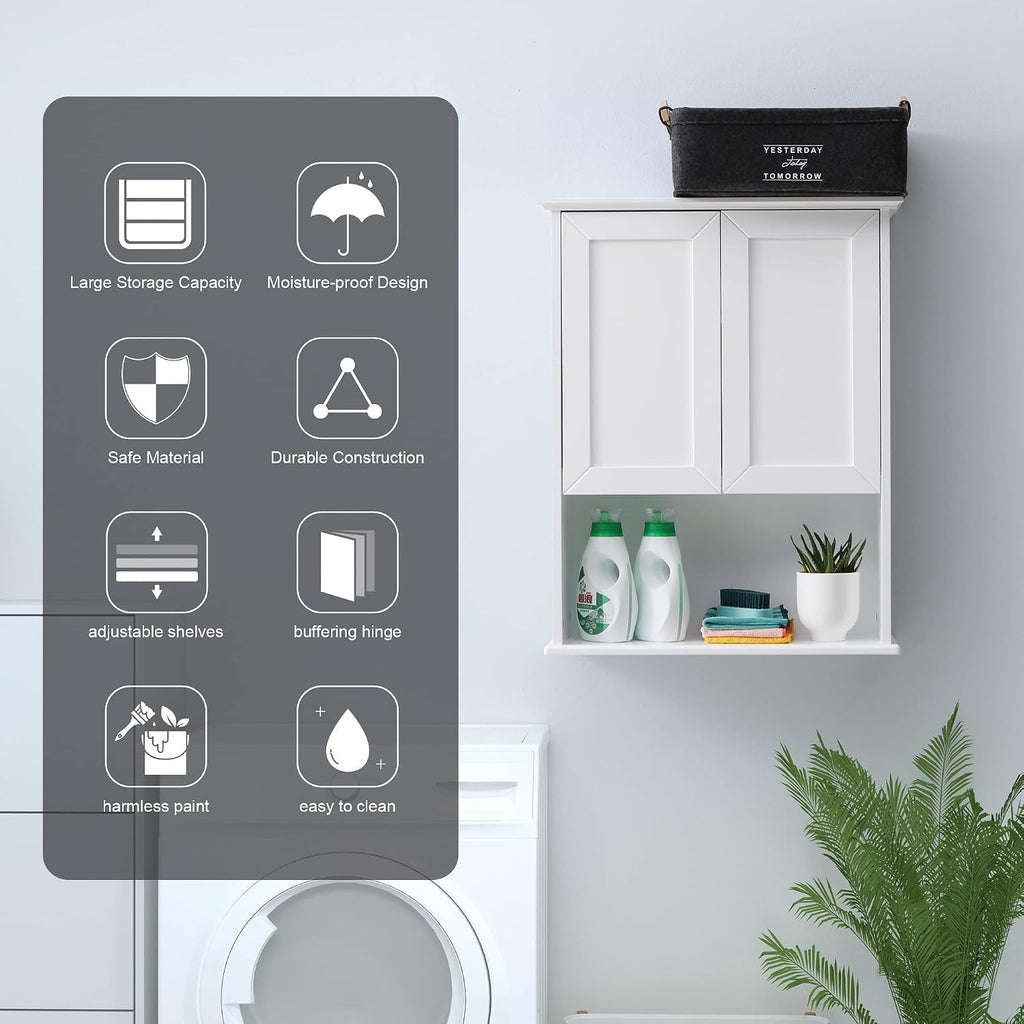 Wall Medicine Cabinet Over Toilet Storage