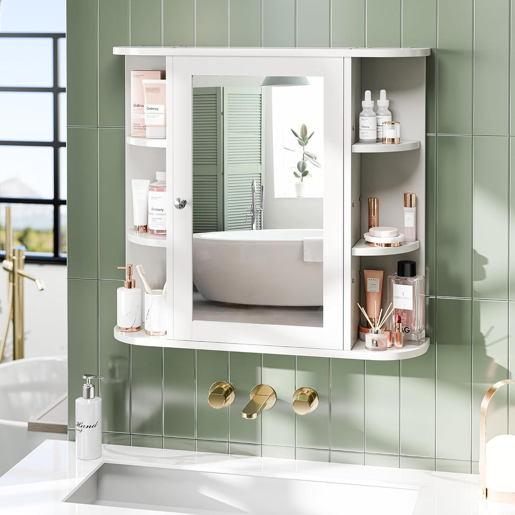 Wall Mounted Bathroom Mirror Cabinet