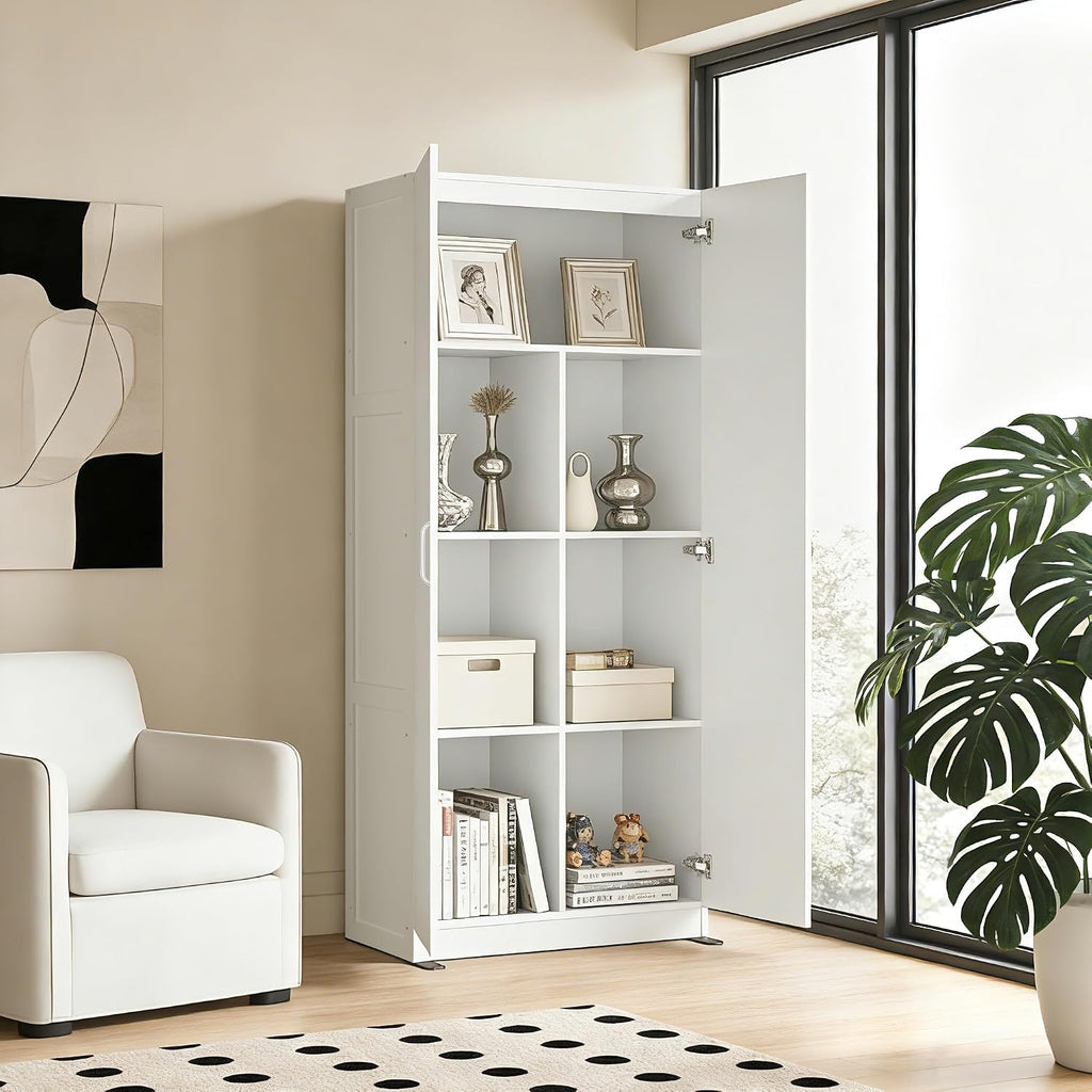 71" Tall Pantry Cabinet with Doors