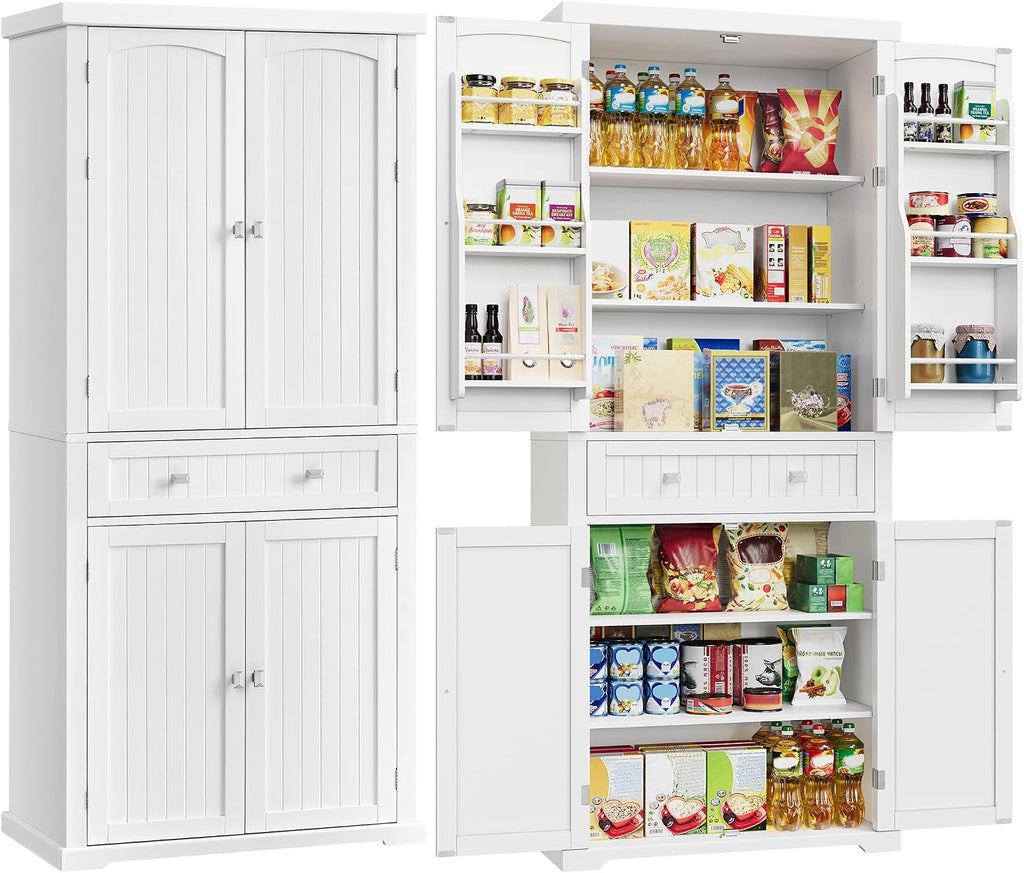 71.7" Tall Pantry Cabinet with Drawer