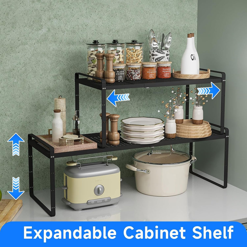 Expandable Countertop Spice Storage Rack