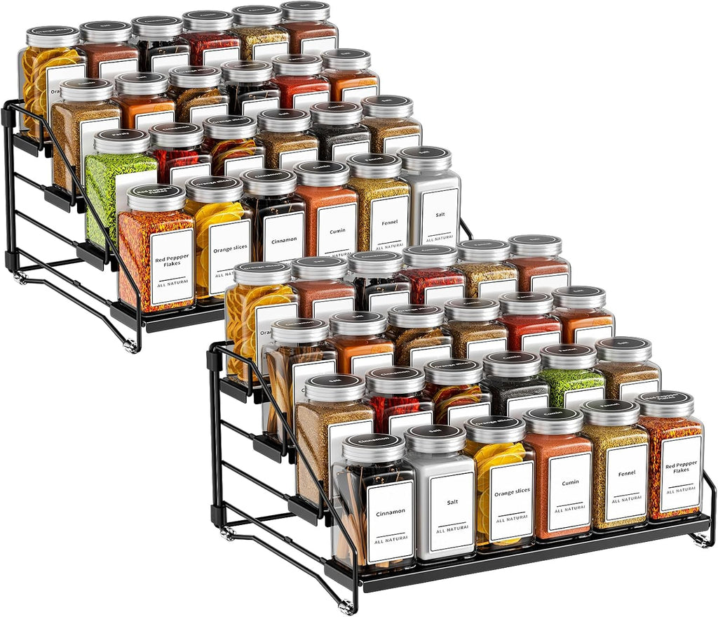 Metal Countertop Spice Rack Organizer