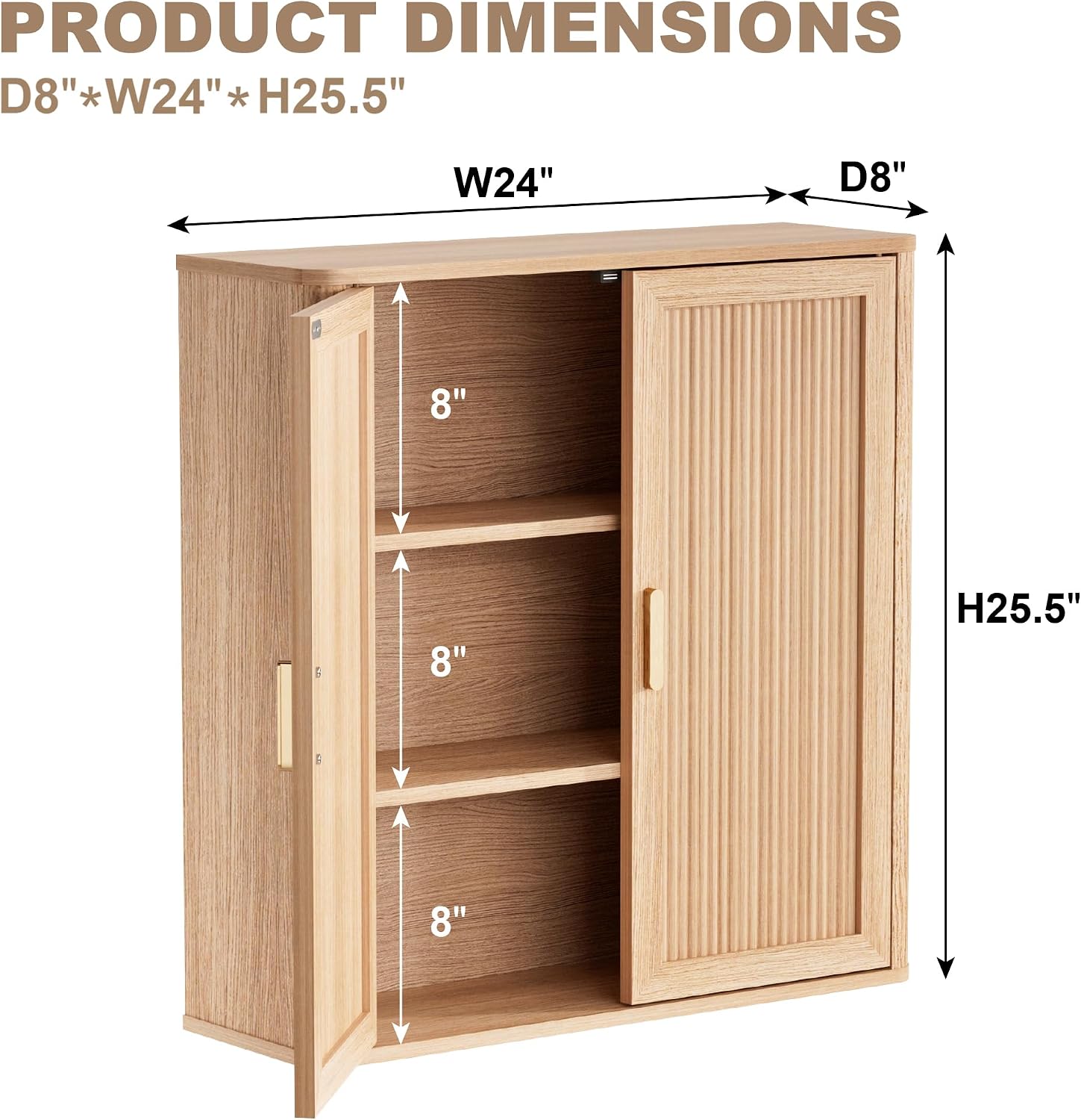 Over Toilet Bathroom Storage Cabinet