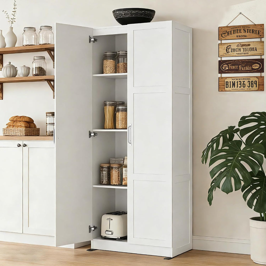71" Tall Pantry Cabinet with Doors